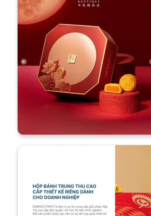 HỘP BÁNH TRUNG THU CAO CẤP THIẾT KẾ RIÊNG DÀNH CHO DOANH NGHIỆP